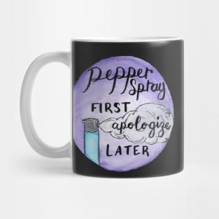 Pepper Spray First Mug